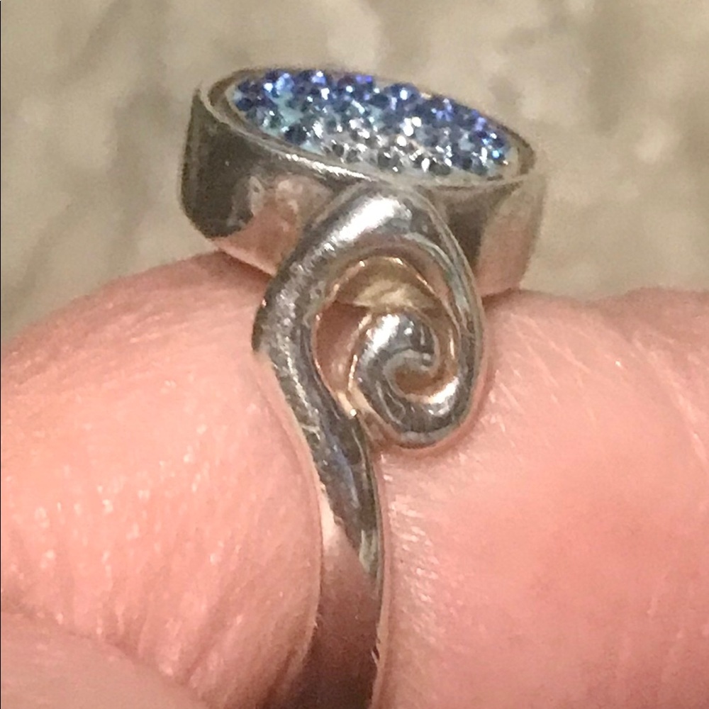 Interchangable Sterling Silver Disk Ring - image 5